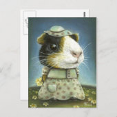 Eleanor de cavia briefkaart (Voorkant / Achterkant)