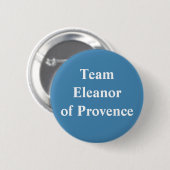 Eleanor of Provence, Queen of England Ronde Button 5,7 Cm (Voorkant /achterkant)