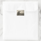 Eleanor Rigby Ronde Sticker (Tas)