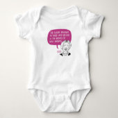 Eleanor Roosevelt baby shirt (Voorkant)