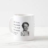 Eleanor Roosevelt Citaat 5b Koffiemok (Voorkant links)