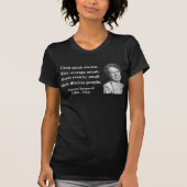 Eleanor Roosevelt Citaat 5b T-shirt (Voorkant)