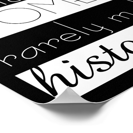 Eleanor Roosevelt citeert poster over vrouwen (Hoek)