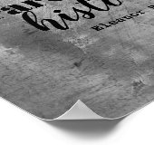 Eleanor Roosevelt citeert poster over vrouwen (Hoek)