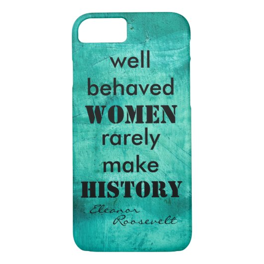 Eleanor Roosevelt citeert vrouwentekst Case-Mate iPhone Case (Achterkant)