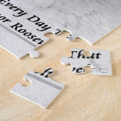 Eleanor Roosevelt "doe iets eng" Citaat Legpuzzel (Zijkant)