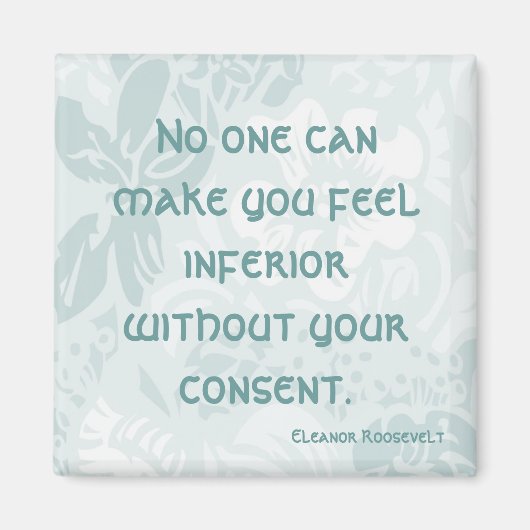 Eleanor Roosevelt Gezegden Koelkastmagneten Magneet (Voorkant)