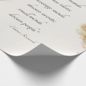 Eleanor Roosevelt & Great Minds Citaat Cadeaupapier (Hoek)