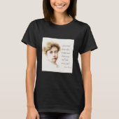 Eleanor Roosevelt & "Great Minds"-prijsopgave T-shirt (Voorkant)