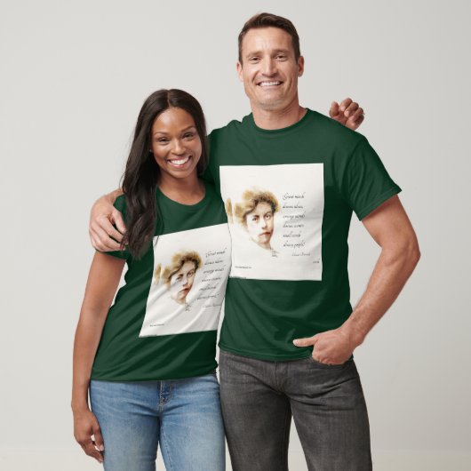 Eleanor Roosevelt & Great Minds Quote Unisex T-shirt (Unisex)