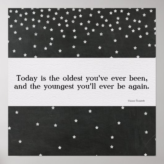 Eleanor Roosevelt het Ontwerp van het Kaarbord van Poster (Voorkant)