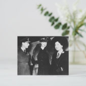 Eleanor Roosevelt King George VI Queen Elizabeth Briefkaart (Staand voorkant)