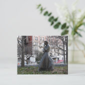 Eleanor Roosevelt Monument Briefkaart (Staand voorkant)