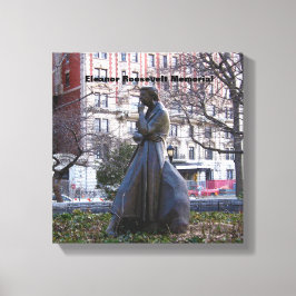 Eleanor Roosevelt Monument Canvas Afdruk