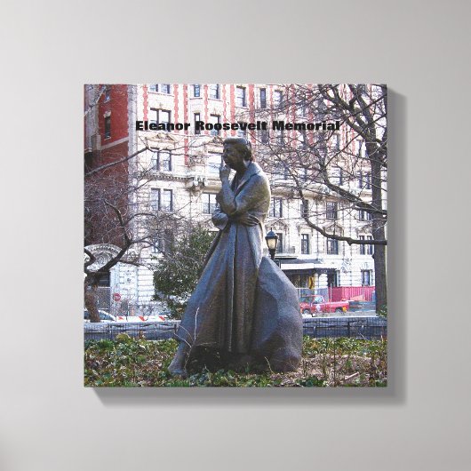 Eleanor Roosevelt Monument Canvas Afdruk (Voorkant)