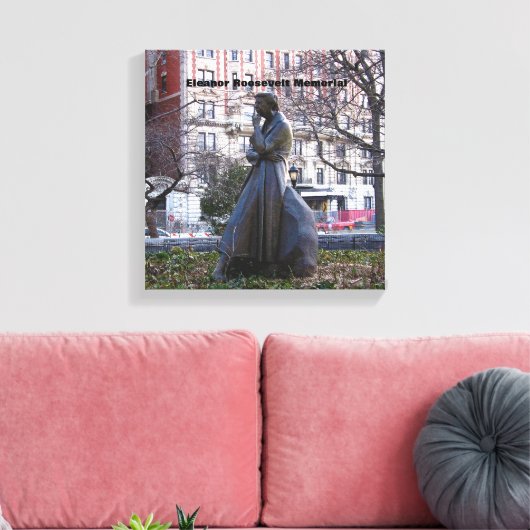Eleanor Roosevelt Monument Canvas Afdruk (Insitu (Woonkamer))