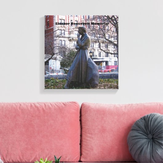 Eleanor Roosevelt Monument Canvas Afdruk (Insitu (Woonkamer))