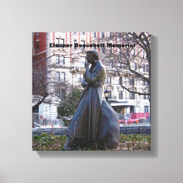Eleanor Roosevelt Monument Canvas Afdruk