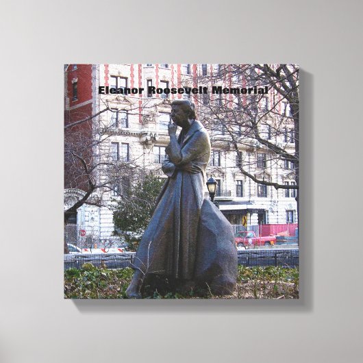 Eleanor Roosevelt Monument Canvas Afdruk (Voorkant)