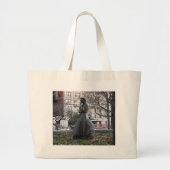 Eleanor Roosevelt Monument Grote Tote Bag (Voorkant)