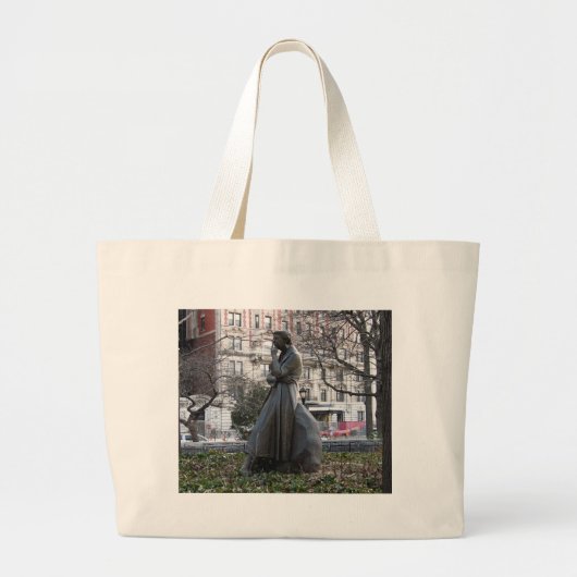 Eleanor Roosevelt Monument Grote Tote Bag (Voorkant)