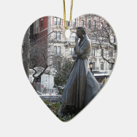 Eleanor Roosevelt Monument Keramisch Ornament (Links)