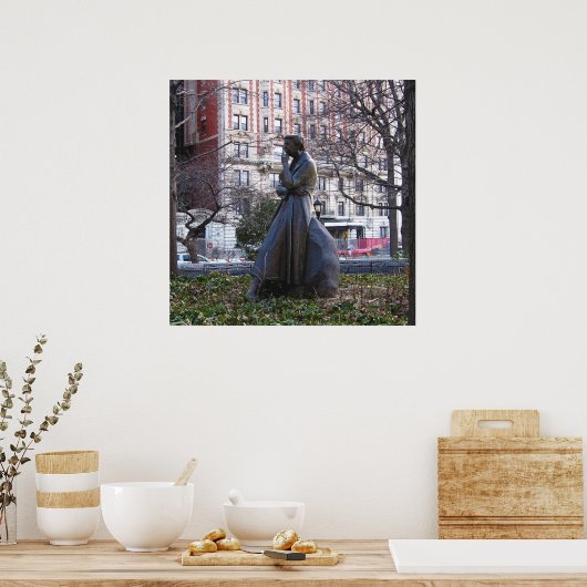 Eleanor Roosevelt Monument Poster (Keuken)