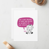 Eleanor Roosevelt platte notarissen en enveloppen Notitiekaartje (Voorkant / Achterkant in situ)