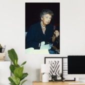 Eleanor Roosevelt Poster (Thuiskantoor)