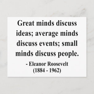 Eleanor Roosevelt Quote 5a Briefkaart