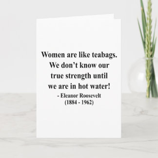 Eleanor Roosevelt Quote 6a Kaart
