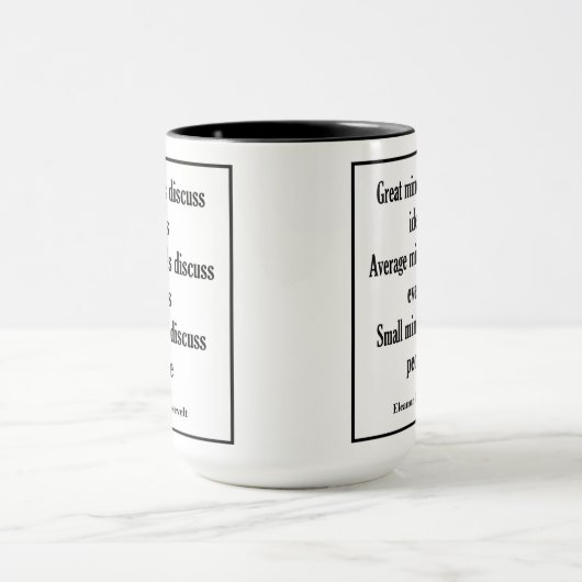 Eleanor Roosevelt Quote | Grote Meren Mok (Midden)