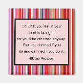 Eleanor Roosevelt Quote Magnet