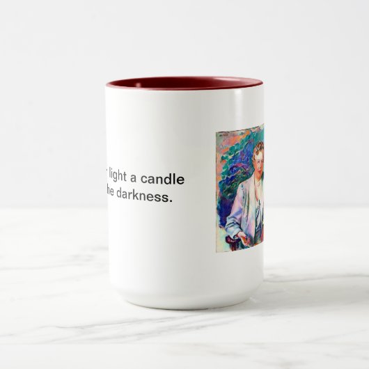 Eleanor Roosevelt Quote - Mok (Midden)