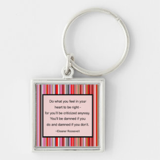 Eleanor Roosevelt Quote Sleutelhanger