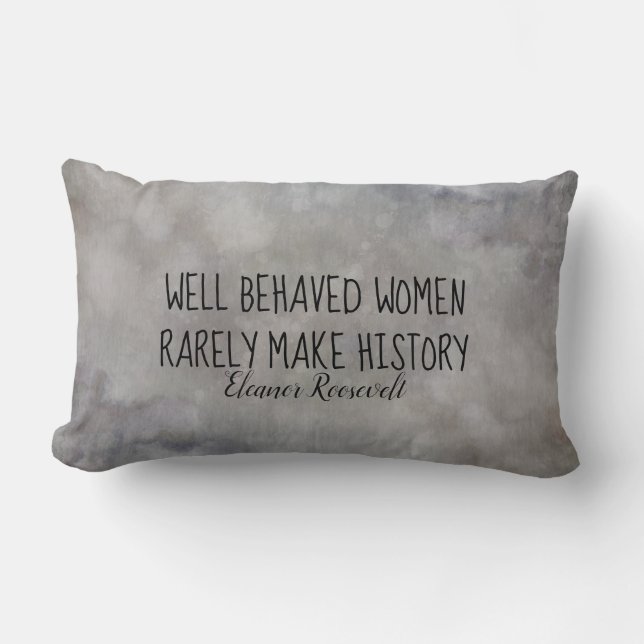 Eleanor Roosevelt vrouwen citeren thuisdecor Kussen (Voorkant)