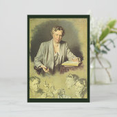 Eleanor Roosevelt White House Portrait Flat Kaart (Staand voorkant)
