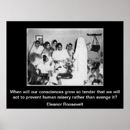 Eleanor Roosevelt wijsheid Poster