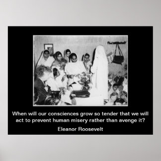 Eleanor Roosevelt wijsheid Poster
