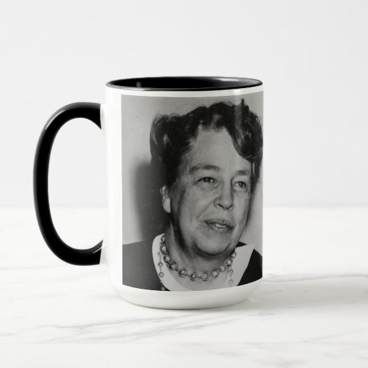 Eleanor Roosevelt wisdom cup Mok (Links)