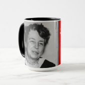 Eleanor Roosevelt wisdom cup Mok (Voorkant links)
