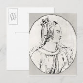 Eleanor van Aquitaine Briefkaart (Voorkant / Achterkant)