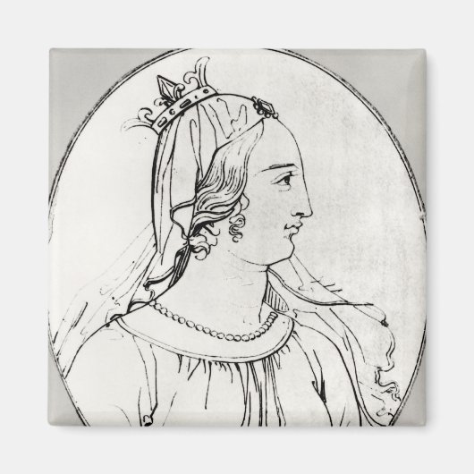 Eleanor van Aquitaine Magneet (Voorkant)