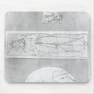 Eleanor van Aquitaine : Portret in profiel Muismat