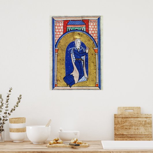 Eleanor van Aquitaine Poster (Keuken)