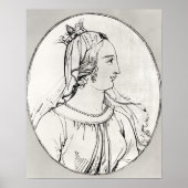 Eleanor van Aquitaine Poster (Voorkant)