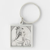 Eleanor van Aquitaine Sleutelhanger (Voorkant)