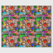 Eleanor's Christmas Cadeaupapier (Vlak)