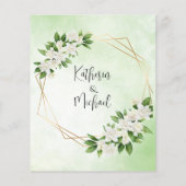 ELEANTE FLORAL GEOMETRISCH GROEN SLA DE DATUM OP (Achterkant)