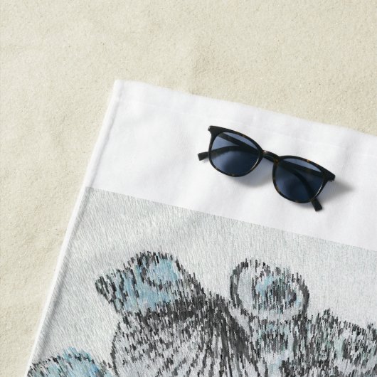 Eleauthera, Bahama's: Strandlaken (In situ)